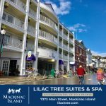 Lilac Tree Suites is one of many Mackinac Island places to stay that can accommodate groups of five people or more.
