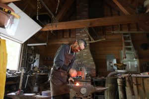 Surrey Hill on Mackinac Island is home to Forge a Memory where a blacksmith helps you can make your own knife.
