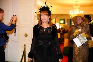 Jane Seymour takes part in the "Somewhere in Time" weekend at Mackinac Island's Grand Hotel