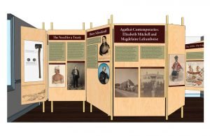 Biddle House exhibits illustrate the story of Native Americans on Mackinac Island through the life of Agatha Biddle.