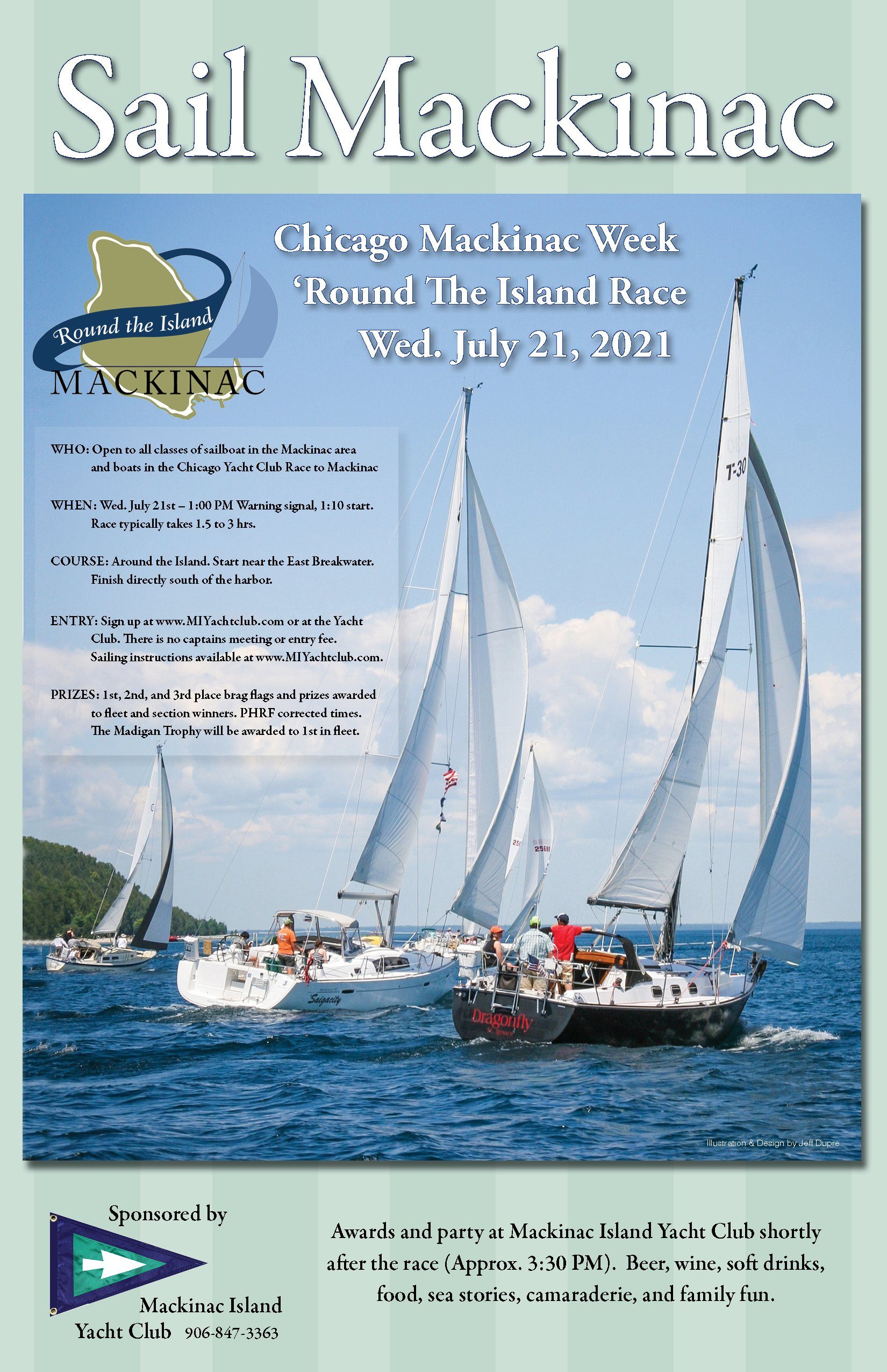 Sail Mackinac Chicago Mac Week Round the Island Race Mackinac