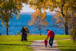 Fall temperatures on Mackinac Island tend to be cooler even on sunny days so be sure to pack warm clothes.