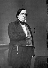 Black and White Photo of Lewis Cass