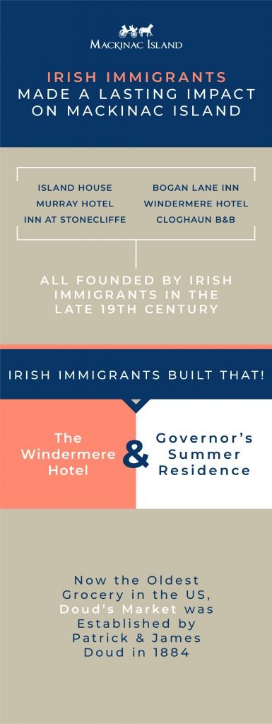 Irish immigrants made a lasting impact on Mackinac Island