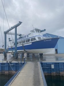 Shepler’s Mackinac Island Ferry boats undergo a winterization process each year to prepare for offseason storage.