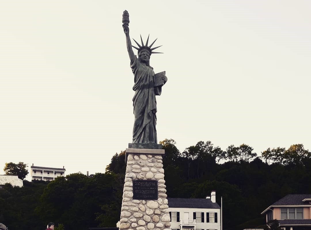 Statue Of Liberty On Mackinac Island Mackinac Island Tourism Bureau