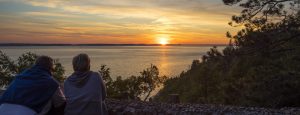 Mackinac Island’s Sunset Rock offers one of many stunning views in a destination with varied elevation and terrain.