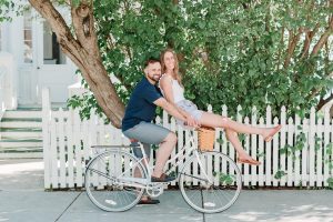 Riding bicycles on Mackinac Island makes for great photo ops on fun afternoons of pedaling through town or along the water.
