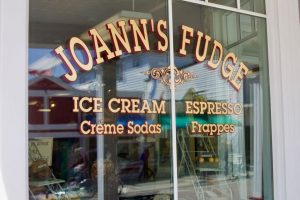 Joanns Fudge shopfront