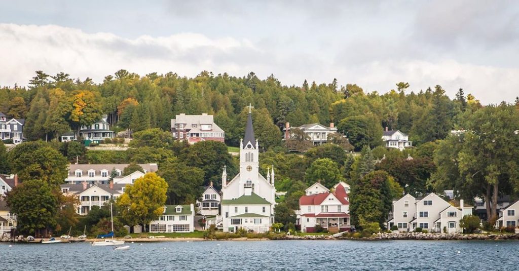 Churches on Mackinac Island are active places of worship, picturesque stops for sightseers and beautiful wedding venues.